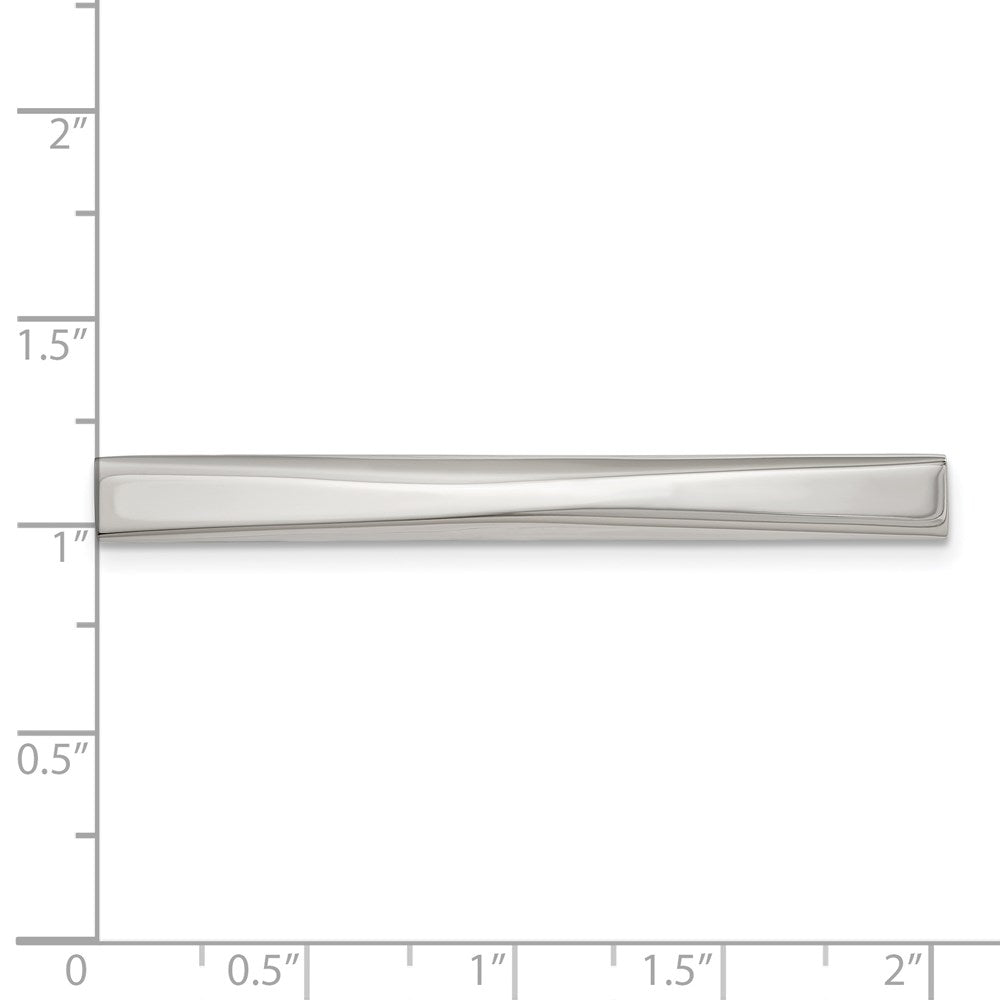 Edelstahl Chisel Poliert Krawatten Stab