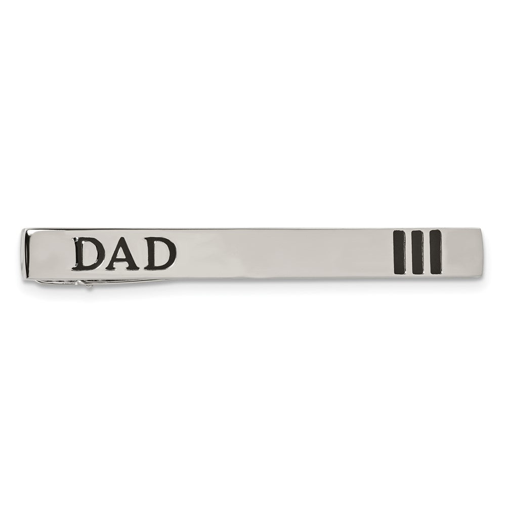 Edelstahl Chisel Poliert Emailliert Dad Krawatten Stab