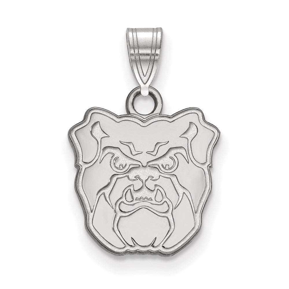 14K Weißgold Logoart Butler University Bulldog Klein Anhänger
