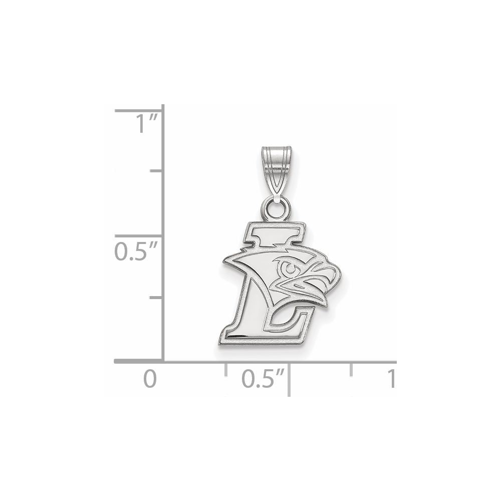 Sterlingsilber Rhodiniert Logoart Lehigh University Klein Anhänger