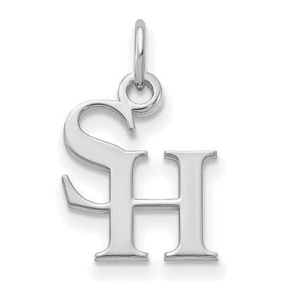 Sterlingsilber Rhodiniert Logoart Sam Houston State University Extra Klein Anhänger