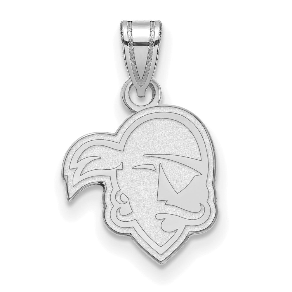10K Weißgold Logoart Seton Hall University Pirat Klein Anhänger