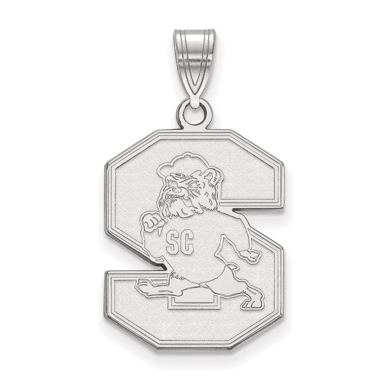 Sterlingsilber Rhodiniert Logoart South Carolina State University Groß Anhänger