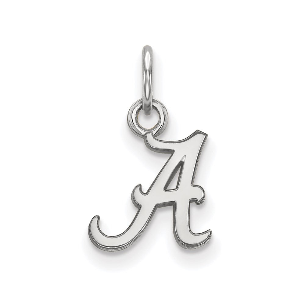Sterlingsilber Rhodiniert Logoart University Of Alabama Buchstabe A Extra Klein Anhänger