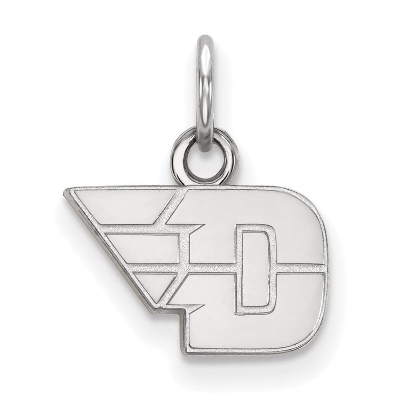 Sterlingsilber Rhodiniert Logoart University Of Dayton Extra Klein Anhänger