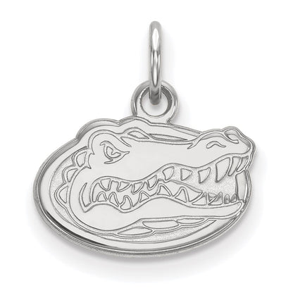 10K Weißgold Logoart University Of Florida Gator Extra Klein Anhänger