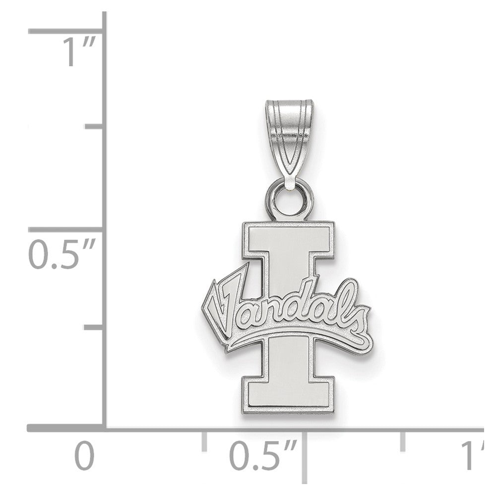 Sterlingsilber Rhodiniert Logoart University Of Idaho Vandals Klein Anhänger