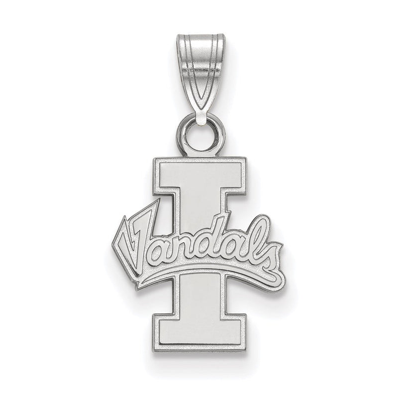 Sterlingsilber Rhodiniert Logoart University Of Idaho Vandals Klein Anhänger