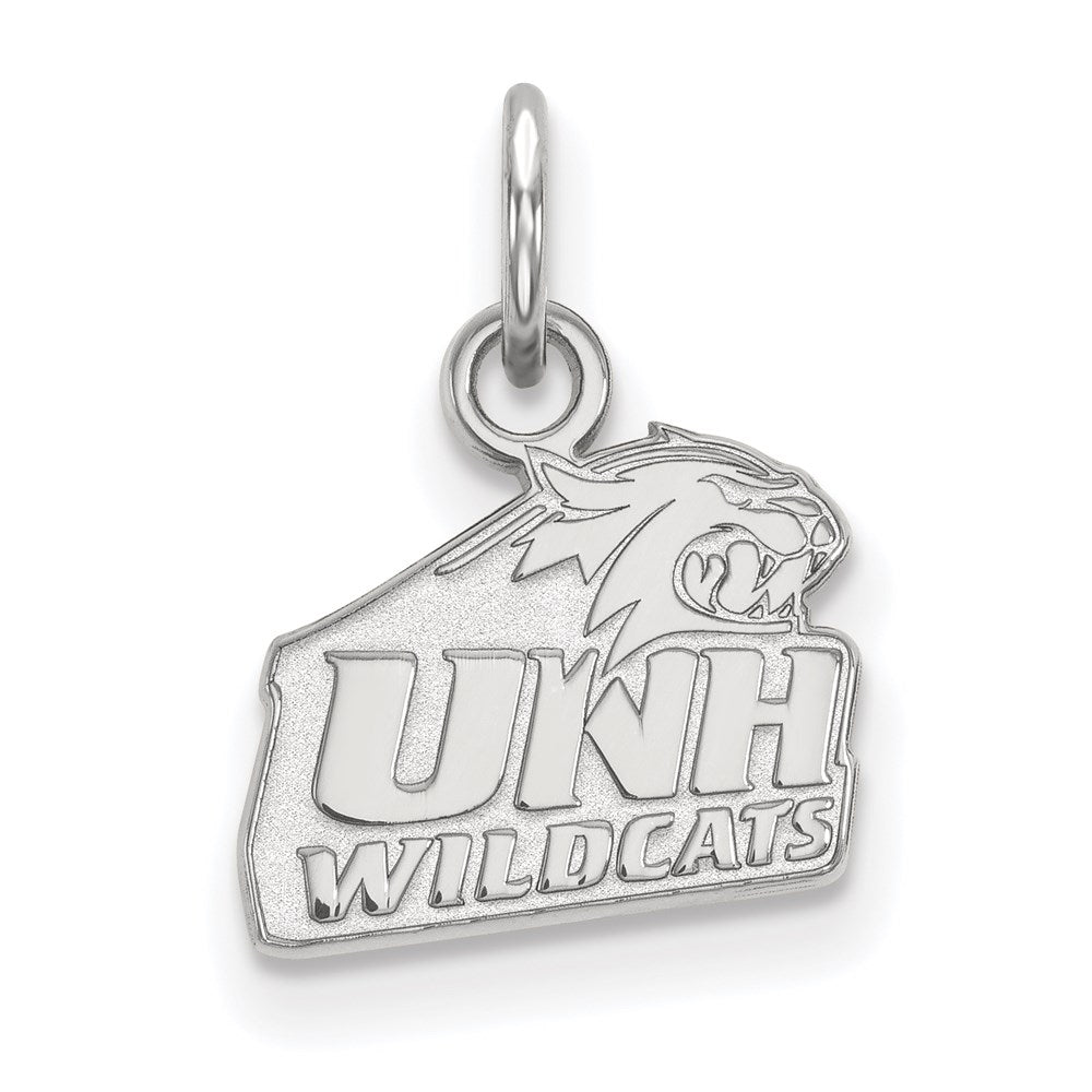 Sterlingsilber Rhodiniert Logoart University Of New Hampshire Extra Klein Anhänger