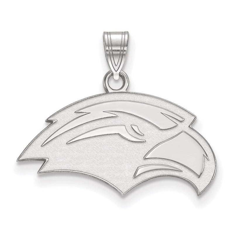 Sterlingsilber Rhodiniert Logoart University Of Southern Mississippi Adler Klein Anhänger