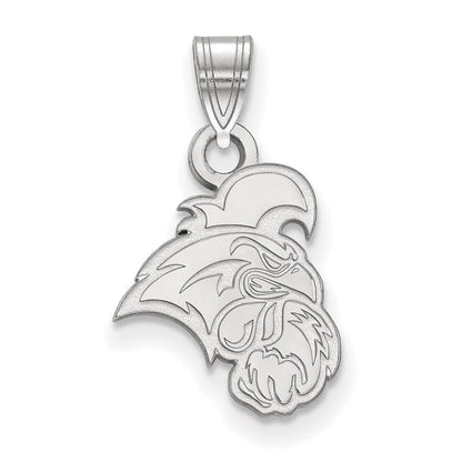 Sterlingsilber Rhodiniert Logoart Coastal Carolina University Chanticleer Klein Anhänger