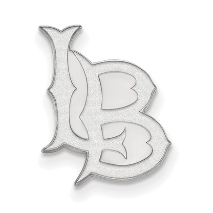 Sterlingsilber Rhodiniert Logoart California State U. Lang Beach Anstecknadel