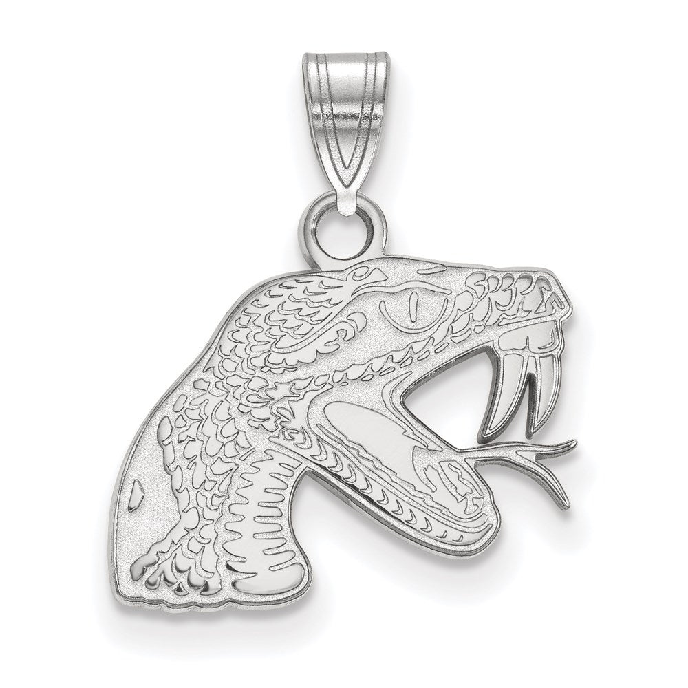Sterlingsilber Rhodiniert Logoart Florida A und M University Rattler Klein Anhänger