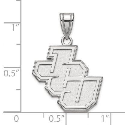 Sterlingsilber Rhodiniert Logoart John Carroll University Mittel Anhänger