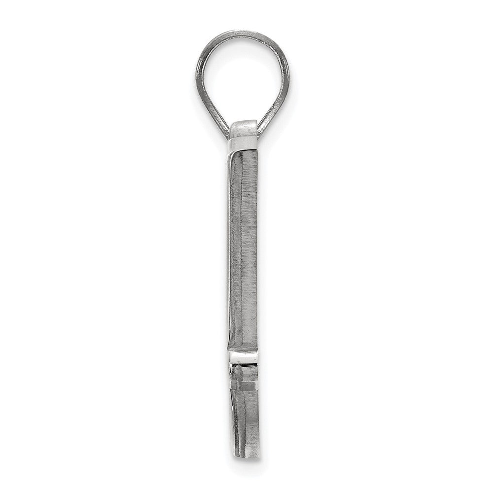 Sterlingsilber Rhodiniert Logoart Oklahoma State University O S U Klein Anhänger