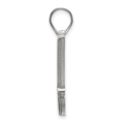Sterlingsilber Rhodiniert Logoart Oklahoma State University O S U Klein Anhänger