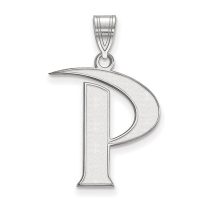 Sterlingsilber Rhodiniert Logoart Pepperdine University Buchstabe P Groß Anhänger