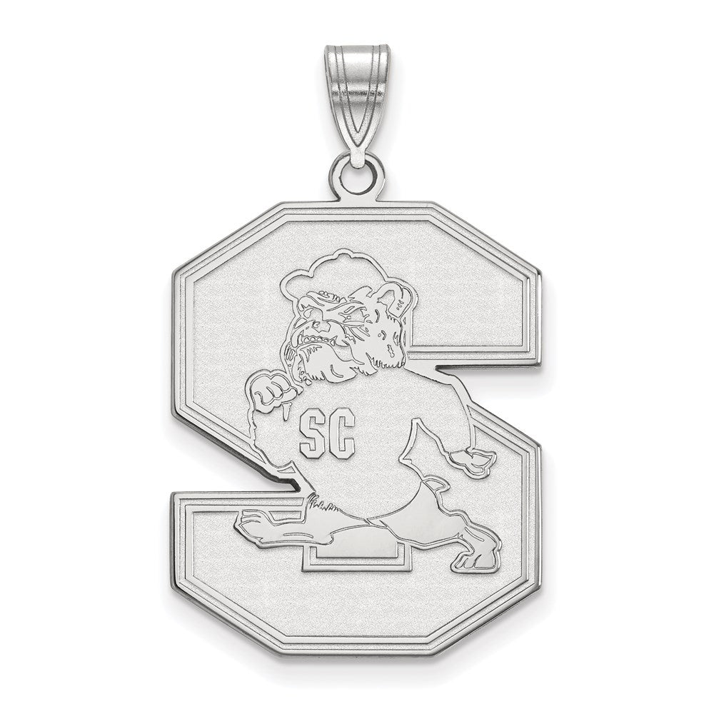 Sterlingsilber Rhodiniert Logoart South Carolina State University Extra Groß Anhänger