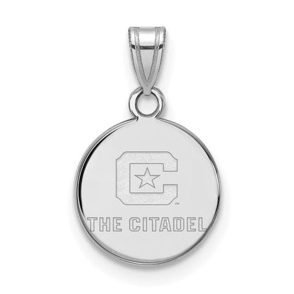 Sterlingsilber Rhodiniert Logoart The Citadel Klein Anhänger