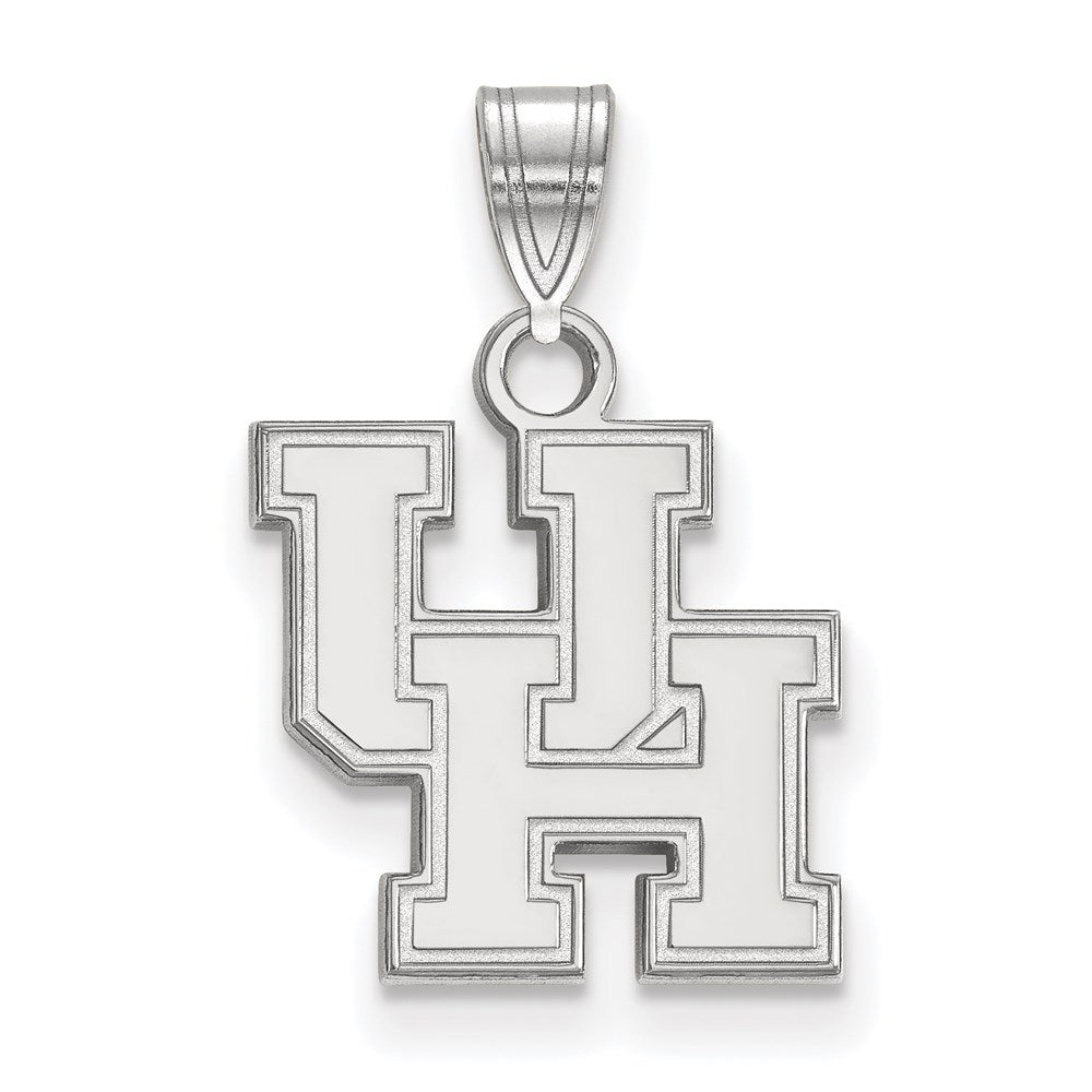 Sterlingsilber Rhodiniert Logoart University Of Houston U H Klein Anhänger
