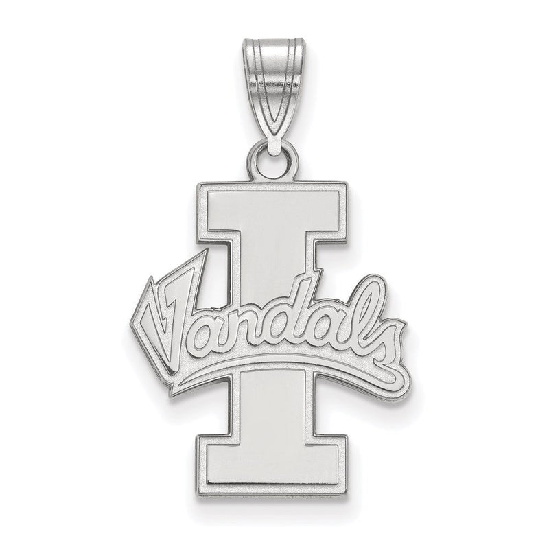 Sterlingsilber Rhodiniert Logoart University Of Idaho Vandals Groß Anhänger