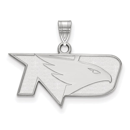 Sterlingsilber Rhodiniert Logoart University Of North Dakota Klein Anhänger