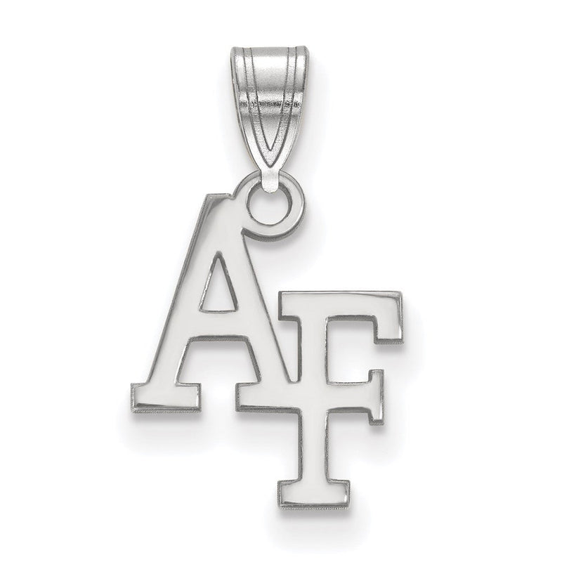 Sterlingsilber Rhodiniert Logoart Vereinigt Staaten Luft Kraft Akademie A F Klein Anhänger