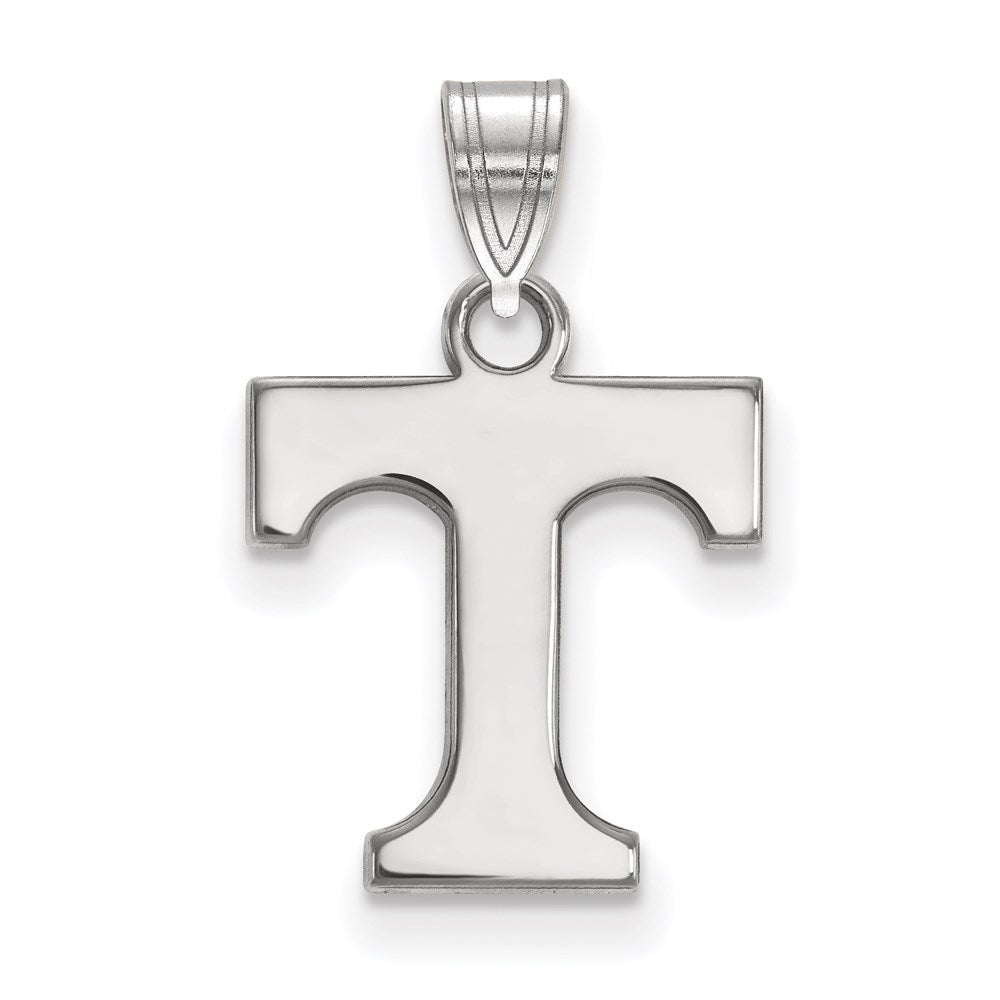 Sterlingsilber Rhodiniert Logoart University Of Tennessee Buchstabe T Klein Anhänger