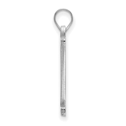 Sterlingsilber Rhodiniert Logoart Vanderbilt University Groß Anhänger