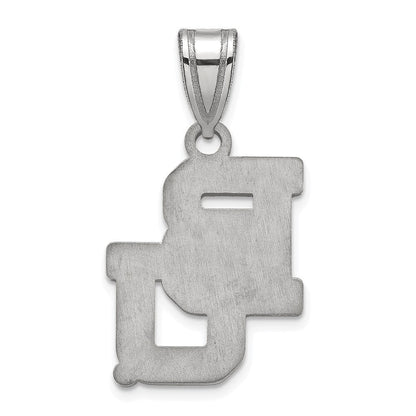 10K Weißgold Logoart Baylor University Bears Mittel Anhänger