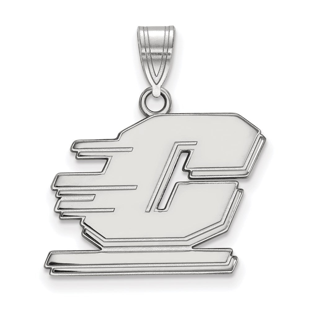 Sterlingsilber Rhodiniert Logoart Central Michigan University Buchstabe C Mittel Anhänger