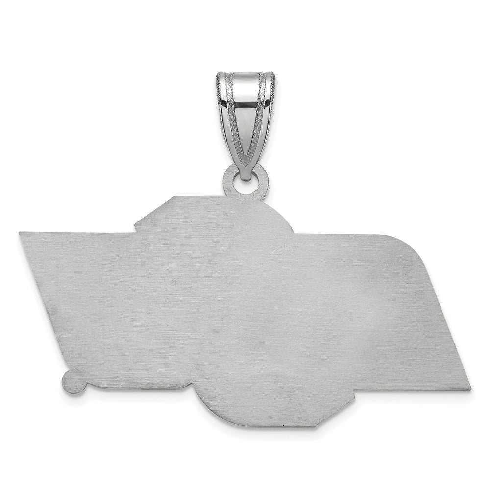 Sterlingsilber Rhodiniert Logoart Oklahoma State University O S U Mittel Anhänger