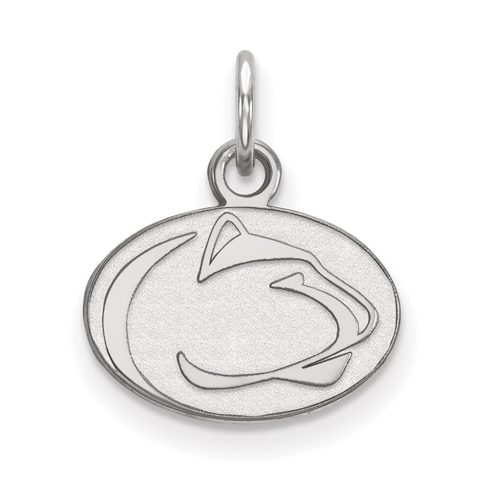 Sterlingsilber Rhodiniert Logoart Penn State University Löwe Extra Klein Anhänger
