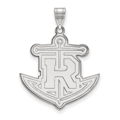 10K Weißgold Logoart Rollins College Anker Extra Groß Anhänger
