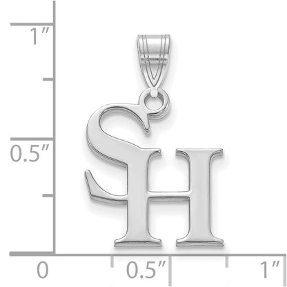10K Weißgold Logoart Sam Houston State University Mittel Anhänger