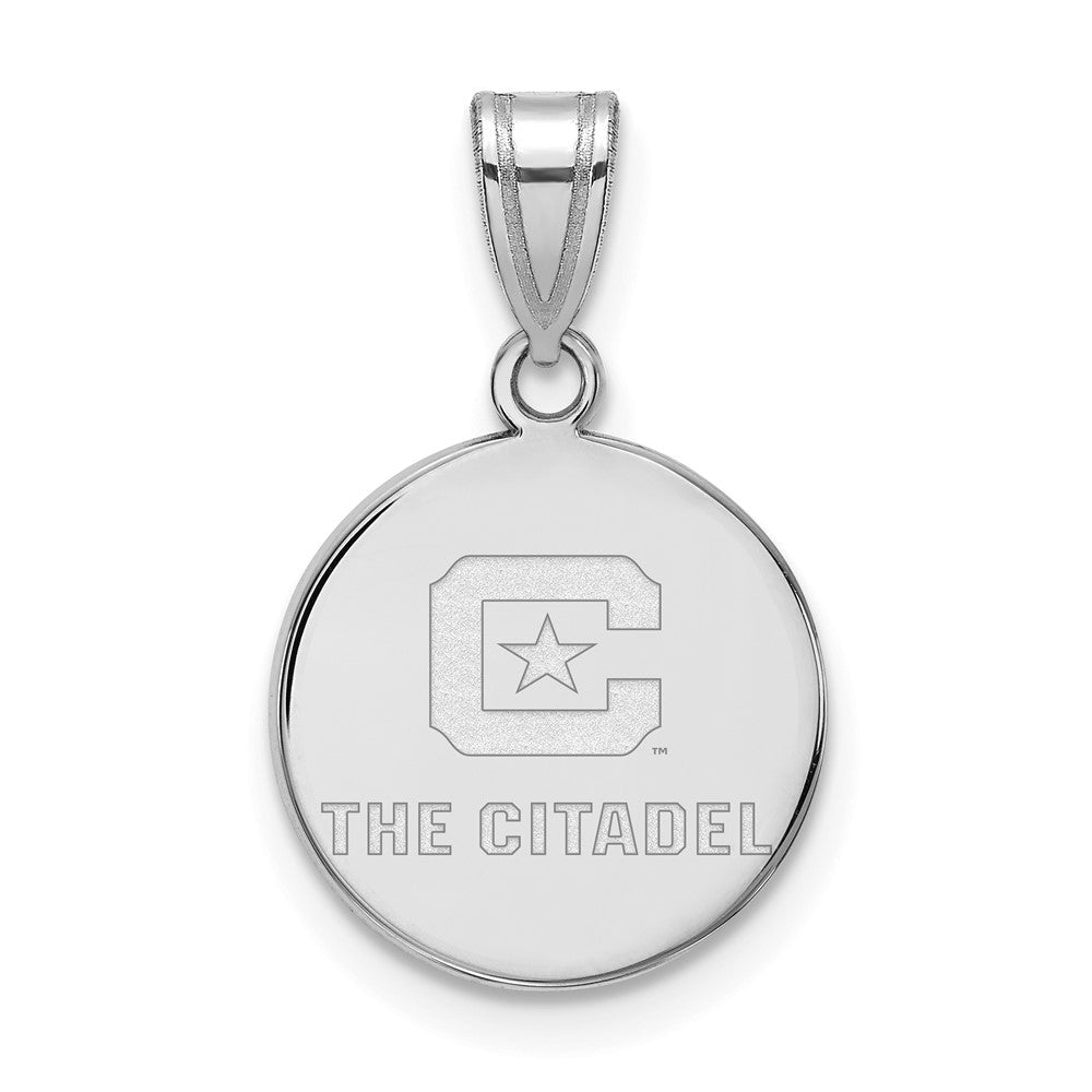 Sterlingsilber Rhodiniert Logoart The Citadel Mittel Anhänger