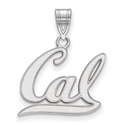 Sterlingsilber Rhodiniert Logoart University Of California Berkeley Mittel Anhänger