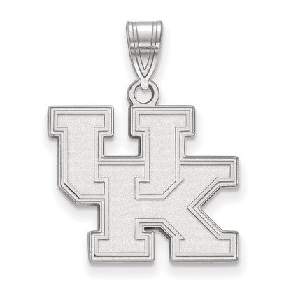 Sterlingsilber Rhodiniert Logoart University Of Kentucky U K Mittel Anhänger