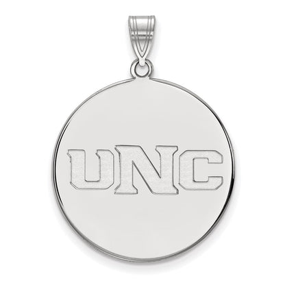 Sterlingsilber Rhodiniert Logoart University Of Northern Colorado U N C Extra Groß Plättchen Anhänger
