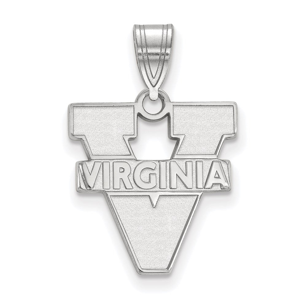 Sterlingsilber Rhodiniert Logoart University Of Virginia Mittel Anhänger