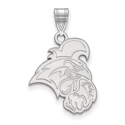 Sterlingsilber Rhodiniert Logoart Coastal Carolina University Chanticleer Groß Anhänger