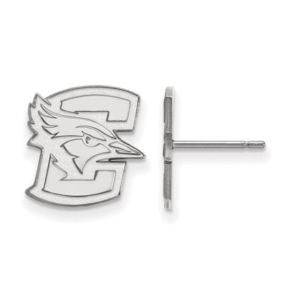 Sterlingsilber Rhodiniert Logoart Creighton University Bluejay Klein Ohrstecker