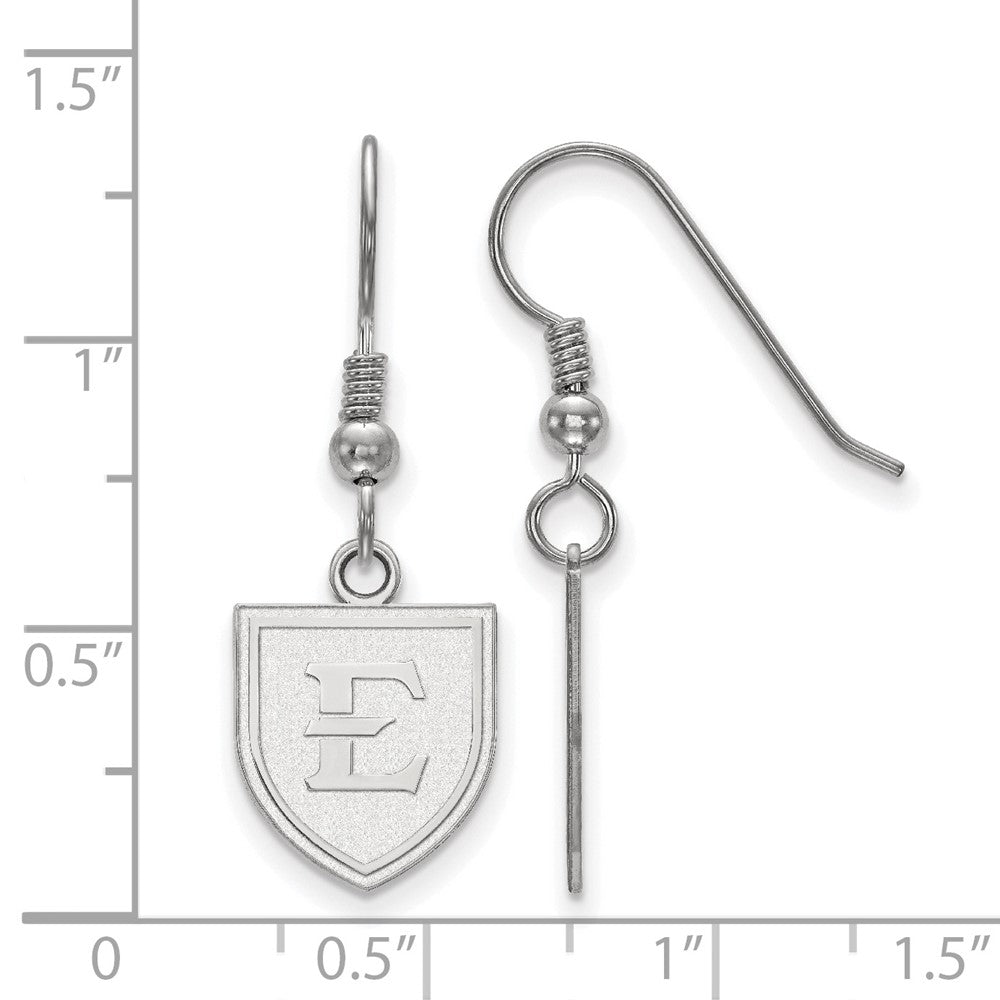 Sterlingsilber Logoart Ost Tennessee State Klein Ohrhänger