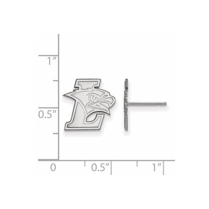 Sterlingsilber Rhodiniert Logoart Lehigh University Klein Ohrstecker