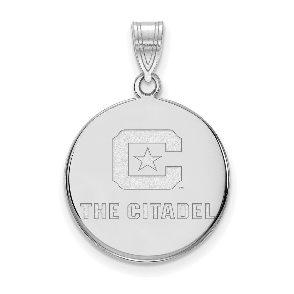 Sterlingsilber Rhodiniert Logoart The Citadel Groß Anhänger