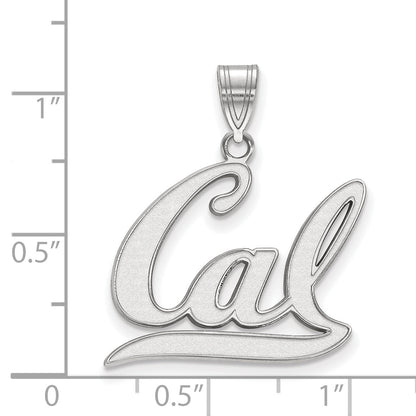 Sterlingsilber Rhodiniert Logoart University Of California Berkeley Groß Anhänger