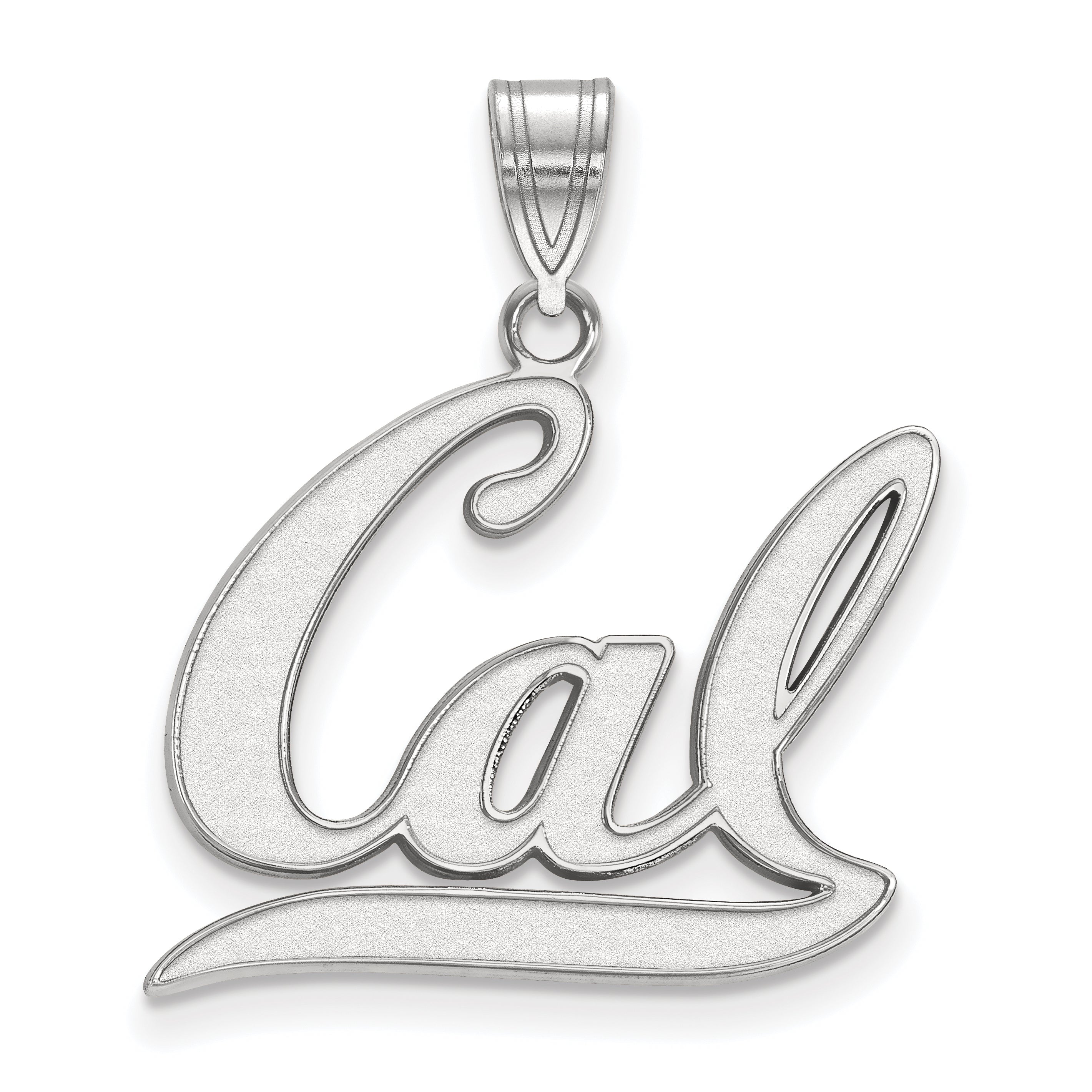 Sterlingsilber Rhodiniert Logoart University Of California Berkeley Groß Anhänger