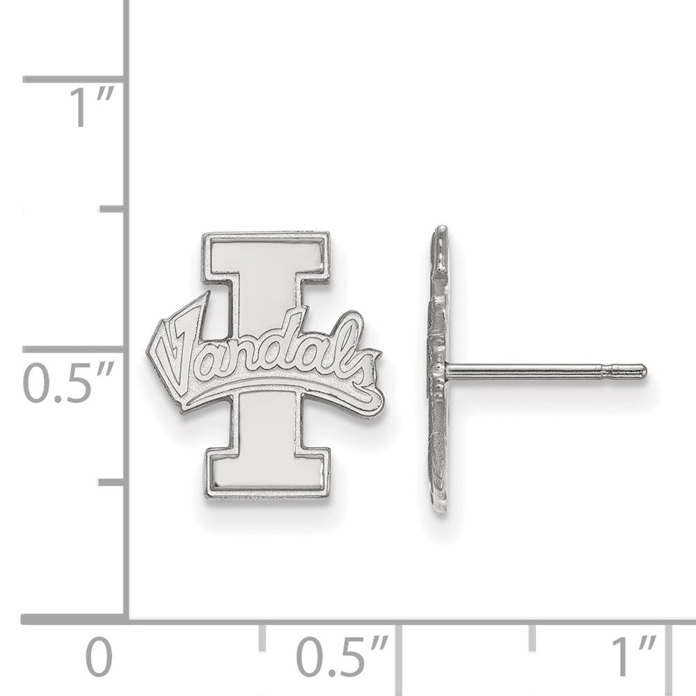 Sterlingsilber Rhodiniert Logoart University Of Idaho Vandals Klein Ohrstecker