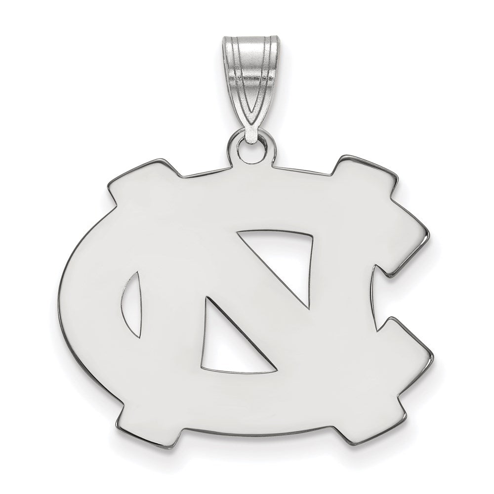 Sterlingsilber Rhodiniert Logoart University Of North Carolina N C Groß Anhänger
