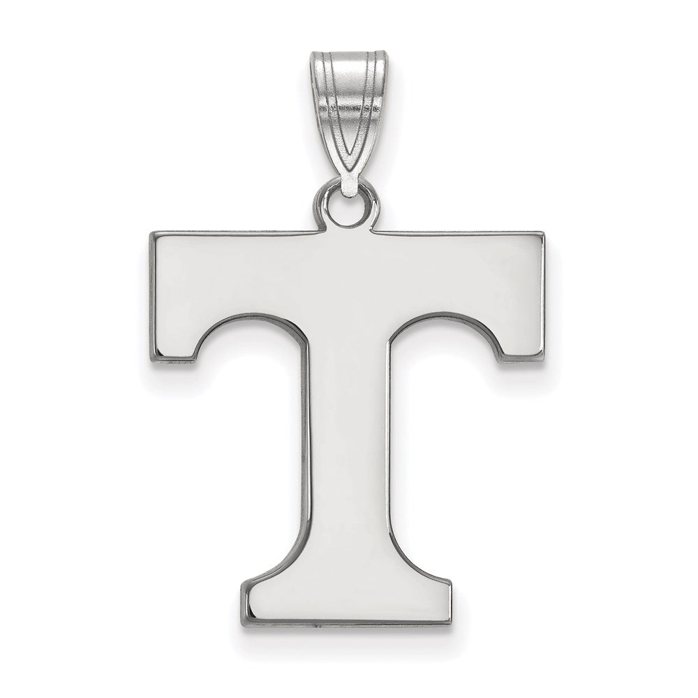Sterlingsilber Rhodiniert Logoart University Of Tennessee Buchstabe T Groß Anhänger